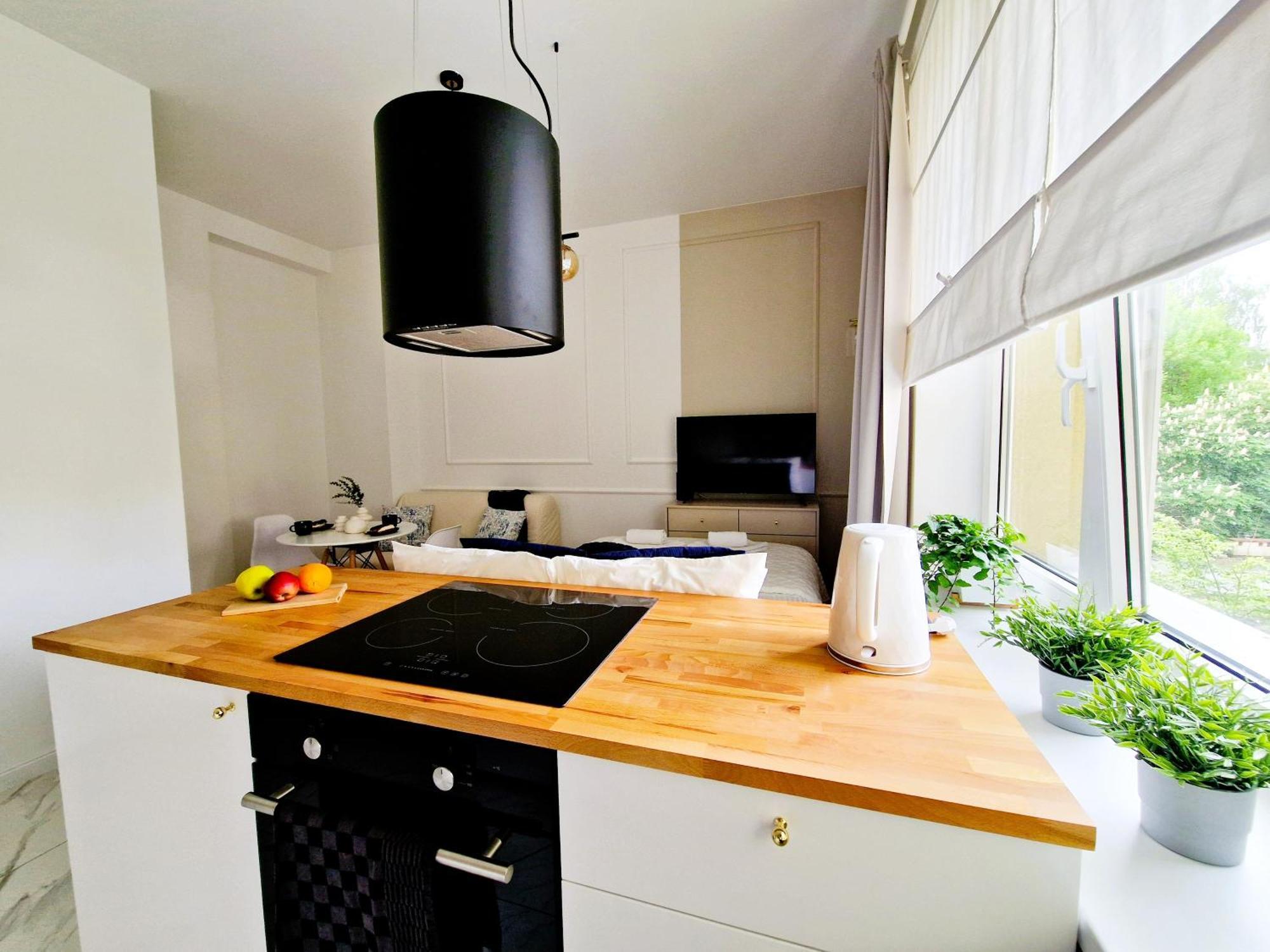 J&W Apartments Grojecka Glam Flat Warschau Buitenkant foto