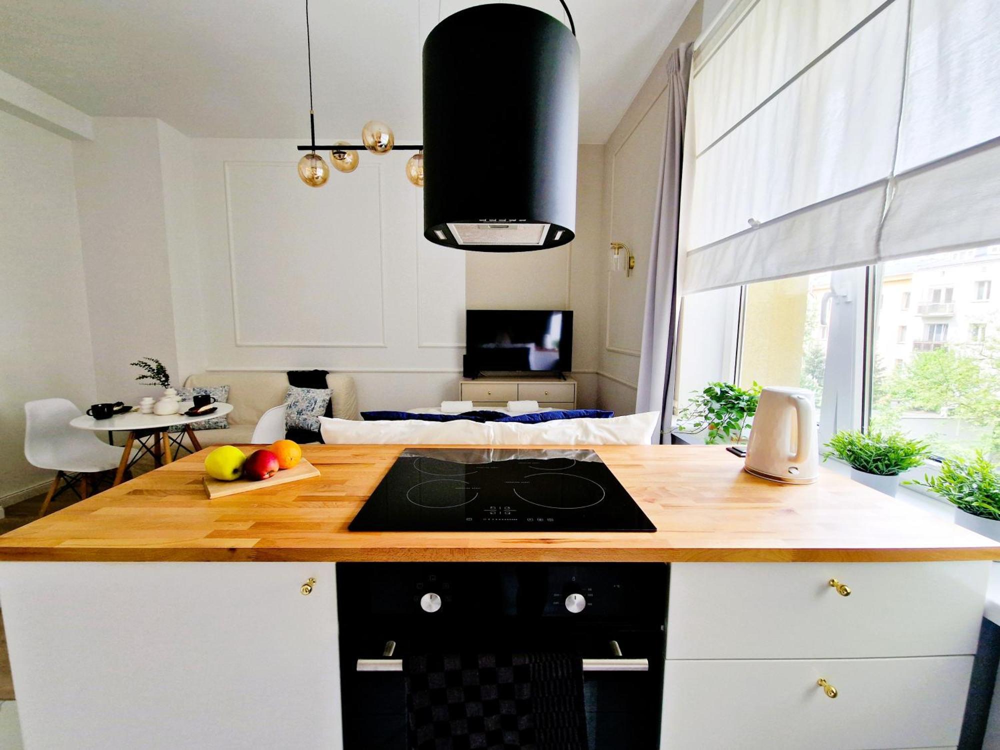 J&W Apartments Grojecka Glam Flat Warschau Buitenkant foto
